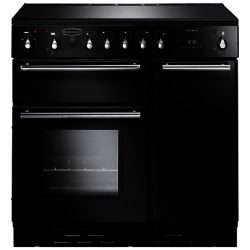 Rangemaster Toledo 90 Induction Hob Range Cooker, Gloss Black